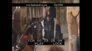 Behind the scenes by Huntley Film Archives  Snape in the Hogwarts corridor HP1 [upl. by Yeleen]