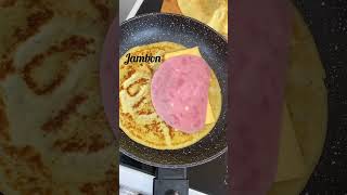 Crepes jambon fromage recette simple et délicieux [upl. by Irroc14]