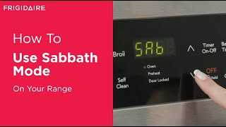 Understanding The Sabbath Mode On Your Range [upl. by Azirb247]