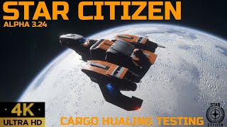 4K Star Citizen Alpha 324 LIVE  CARGO EMPIRES JUNIOR RANK MISSION [upl. by Nylave]