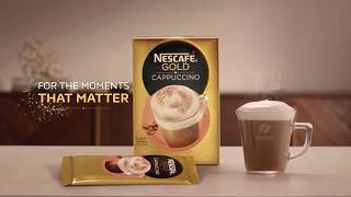 The NEW NESCAFÉ Gold Cappuccino  Short Edit [upl. by Cadmann]