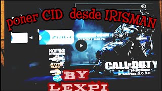 Como poner Console id  IRISMAN  desbanear  ᏴY ᏞᎬXᏢᏆ ッ [upl. by Andeee]