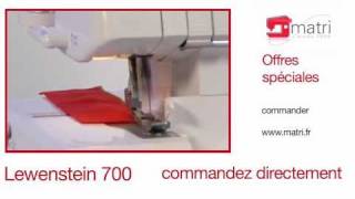 Lewenstein 700 Promo  Naaimachine Sewingmachine Machine a Coudre Nahmaschinen Máquinas de Coser [upl. by Ellerret]