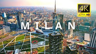 Milian 4K UHD  Milan City Italy in 4K ULTRA HD 60 FPS Video [upl. by Doersten356]