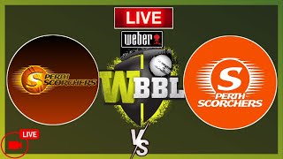 Live  Melbourne Renegades vs Perth Scorchers  Wbbl Live Match Today  Woman Big Bash League live [upl. by Anaz283]