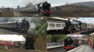 The Very Best of UK Steam Trains on the Mainline in 2022 [upl. by Ianthe312]