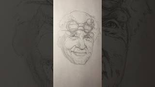 Steampunk Carl Jung sketch collectiveunconscious fantasy portrait [upl. by Ecirb]