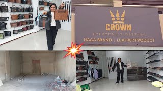 quotCROWNquot Naga Brand in Mokokchung Opening Our New Shop [upl. by Anohr756]