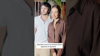 Malaika Arora Son Arhaan Khan HUGS Her Tightly In Public On Road [upl. by Aillimac]