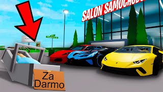 PORZUCONE DZIECKO W SALONIE Z SUPER SAMOCHODAMI NA Brookhaven rp [upl. by Nosecyrb]