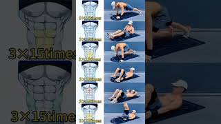 Abs Workout at Home for Men  Build Strong amp Sculpted Abs Without Equipment shorts viralshorts [upl. by Eelanna]