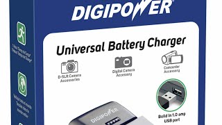 Digipower universal battery charger reviewtutorial [upl. by Eerual]