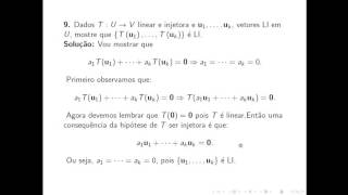 Exercícios resolvidos de álgebra linear Cap 5 Ex 09 Boldrini [upl. by Cruz]