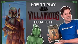 How to Play Boba Fett in STAR WARS™️ Villainous Scum and Villainy [upl. by Fayina]