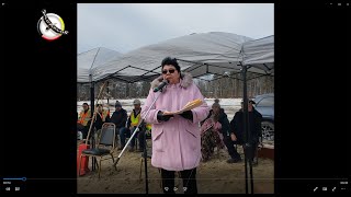 Sagamok Anishnawbek  Biidaaban Kinoomaagegamik  Ground Breaking Ceremony [upl. by Noslrac]