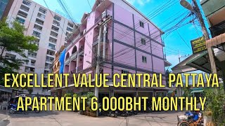 HUGE BARGAIN CENTRAL PATTAYA APARTMENT 6000BHT MONTHLY Mindhouse Details In Description [upl. by Aelak]