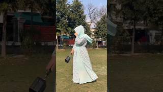 Latest abaya gown style  Trending  summer prints ytshorts summer abaya [upl. by Ellierim]