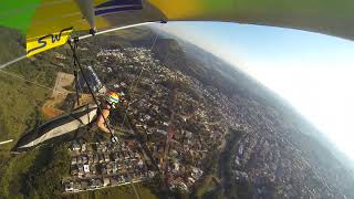 Flight 7 Hang Gliding Asa Delta Atibaia Brazil [upl. by Natanoy22]