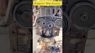 Expert Mechanic testing engine after rebuild shorts engine mechanic mechanical short trending [upl. by Anihc215]