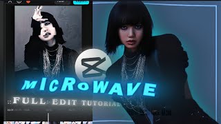 MICROWAVE TIKTOK TREND EDIT TUTORIAL CAPCUT [upl. by Tammara197]