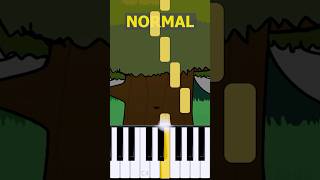 Mr Tree Theme Incredibox Sprunki Retake  Normal Vs Horror on piano [upl. by Michigan751]