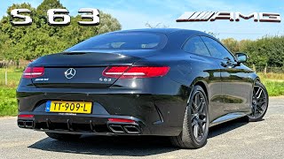 MERCEDES S63 AMG COUPE  315KMH REVIEW on AUTOBAHN [upl. by Ataga38]