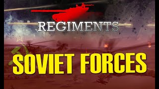 SOVIET FORCES  Regiments Skirmish Gameplay 4 Hard AI Frontline [upl. by Alieka]