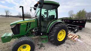 John Deere 4075R new EH and Hitch Assist Demonstration video [upl. by Woodberry]