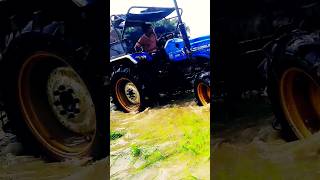 Sonalika di 47 rx 4wd in deep water trending automobile shorts TractorsguruCm [upl. by Henriha]