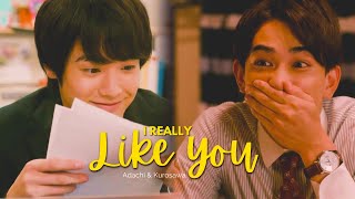 Kurosawa amp Adachi  I Really Like You FMV  BL [upl. by Aikemit]