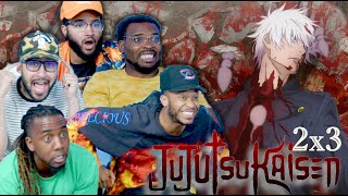 Gojo vs Toji Fushiguro Jujutsu Kaisen Ep 3 Reaction  Hidden Inventory 3 [upl. by Leverett]