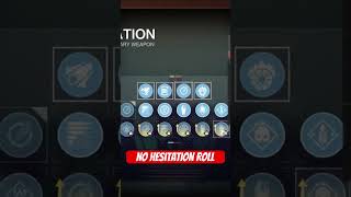 No Hesitation  Possible God Roll  Destiny 2 Final Shape [upl. by Hizar]