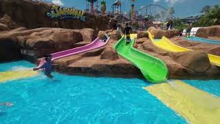 Having summer fun at Nagashima Spa Land in Nagashima Resort in Kuwana Mie [upl. by Thorr]