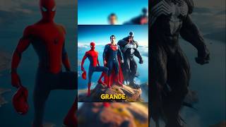 Spiderman es Humillado por Venom y Superman 😰😱 Venganza de SpiderMan 🔥  shorts spiderman venom [upl. by Chaddy]