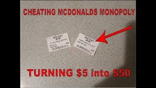 Cheating McDonalds Monopoly [upl. by Holden]