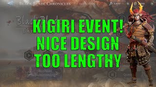 Black Blade Chronicles Playthrough  Kigiri Event Watcher Of Realms [upl. by Corly465]