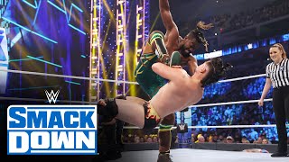 Big E amp Kofi Kingston vs “The Lethal Lovers” Los Lotharios SmackDown Feb 25 2022 [upl. by Dnarud]