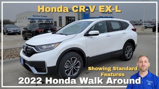 2022 Honda CRV EXL Walkaround Review [upl. by Zoba]