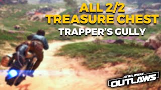 All 22 Trappers Gully Treasure Chest Location The Mirage Toshara  Star Wars Outlaws [upl. by Hendrix376]