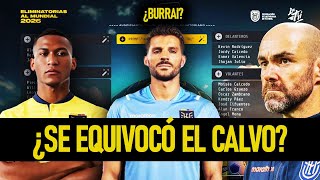 Los ERRORES y ACIERTOS en la CONVOCATORIA de ECUADOR para ELIMINATORIAS 2026 [upl. by Ahsineb371]