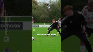 Emile Smith Rowe vs Angry Ginge 😂 fulham arsenal football ukcomedy funny [upl. by Fonz]