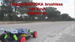 Brushless Buggy 140 Kmh 6S 2000KV 150A [upl. by Brina547]