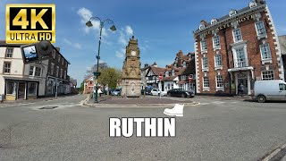 Ruthin 🥾4K60fps 🇬🇧 [upl. by Ainehta490]