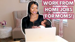 7 WORK FROM HOME JOBS FOR STAY AT HOME MOMS 2022 [upl. by Lund]