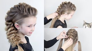 How To Do An Mohawk Braid the easy way [upl. by Barbe]