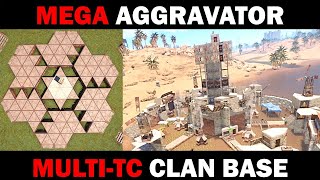 Mega Aggravator  MultiTC Rust Clan Base [upl. by Lira]