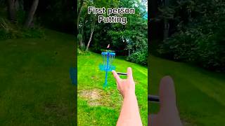 First person disc golf with a GOPRO shorts gopro discgolf [upl. by Artemisa]