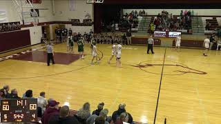 Foxcroft Academy JV Boys vs MDI Basketball [upl. by Kinghorn]