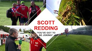 ‘You’ve got to be joking’  SCOTT REDDING amp ANDREW IRWIN CRASH  BSB 2019 – CADWELL PARK [upl. by Beckett]