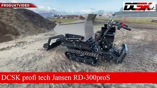 DCSK profi tech  Jansen RD 300proS dumper [upl. by Anaylil]